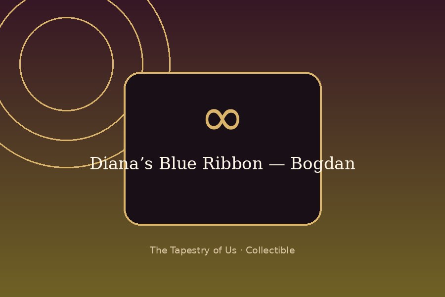 Diana’s Blue Ribbon — Bogdan