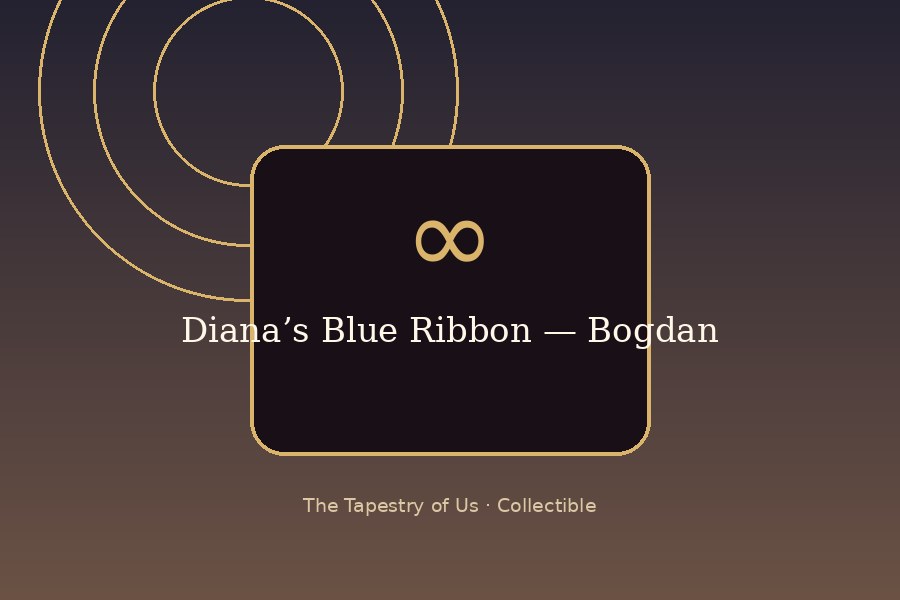 Diana’s Blue Ribbon — Bogdan