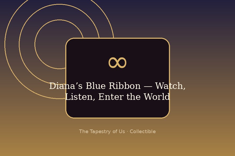 Diana’s Blue Ribbon — Watch, Listen, Enter the World