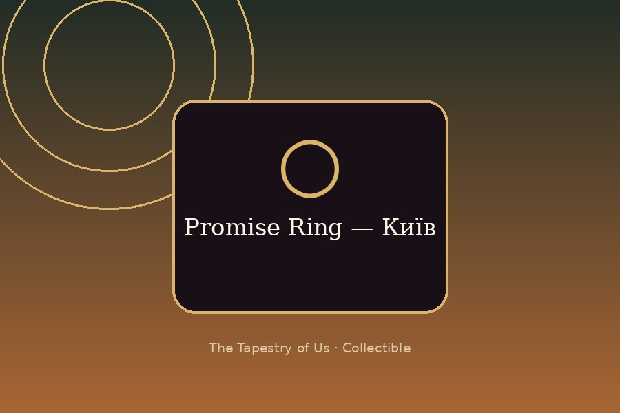 Promise Ring — Kyiv