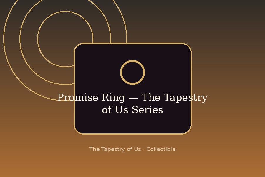 Promise Ring — The Tapestry of Us Series