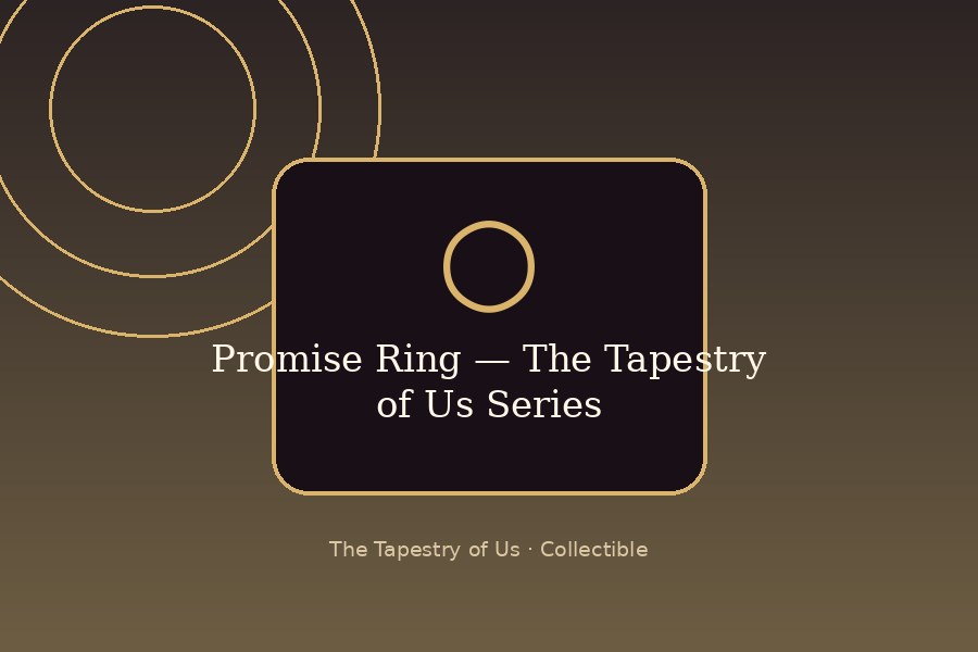 Promise Ring — The Tapestry of Us Series