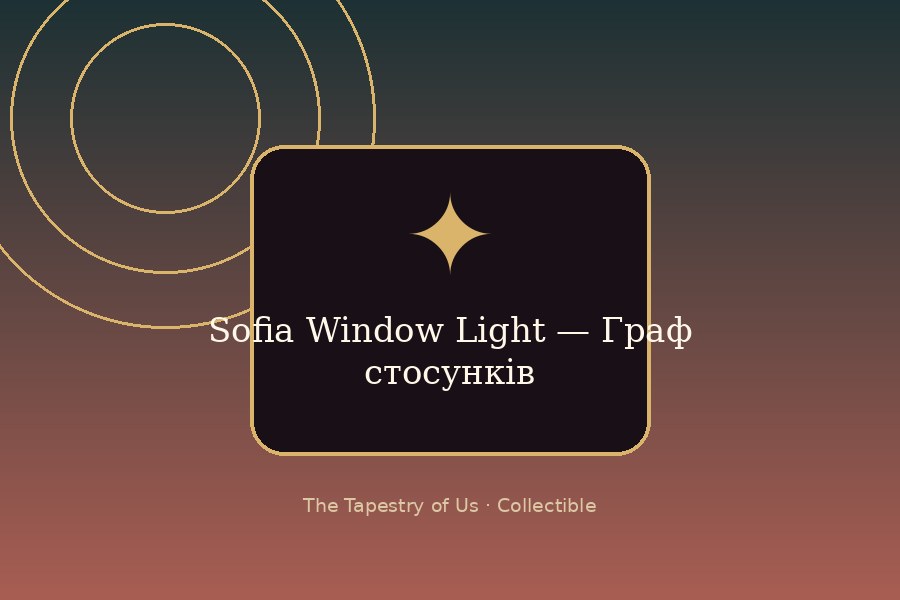 Sofia Window Light — Граф стосунків
