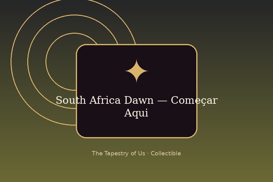 South Africa Dawn — Start Here