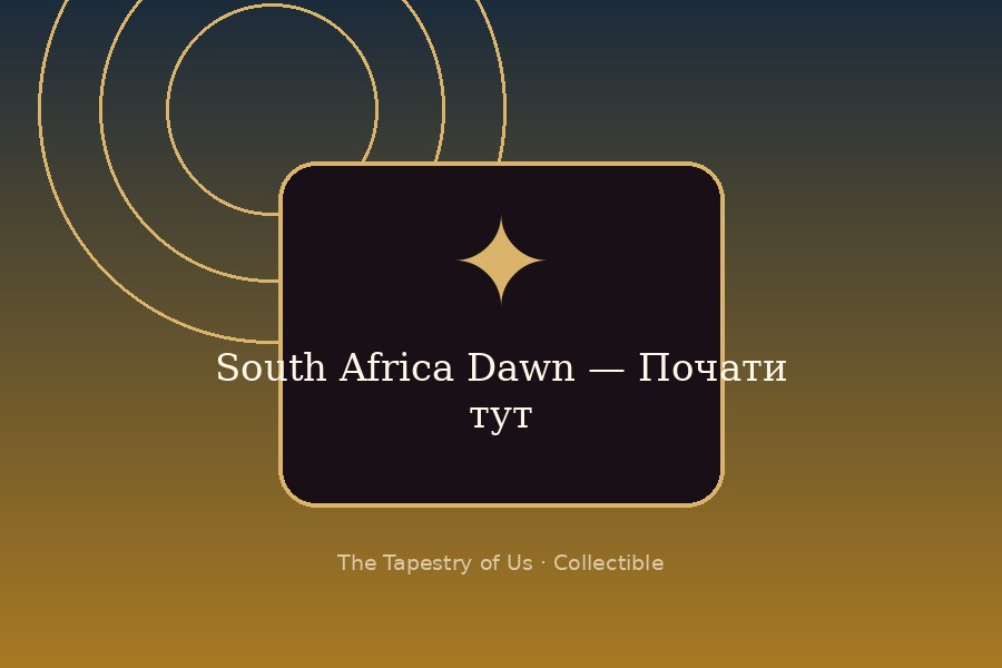 South Africa Dawn — Start Here