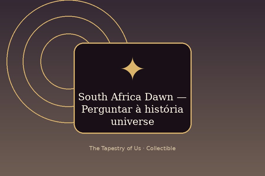 South Africa Dawn — Ask the story universe