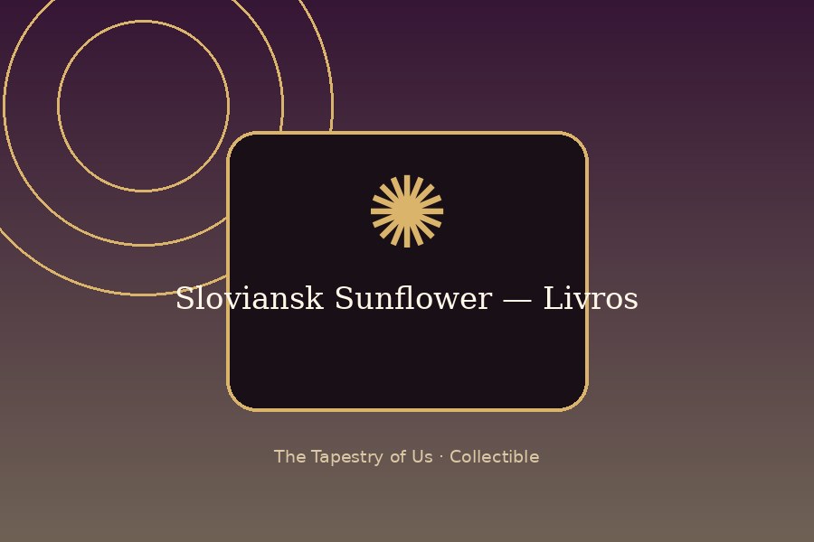 Sloviansk Sunflower — Books
