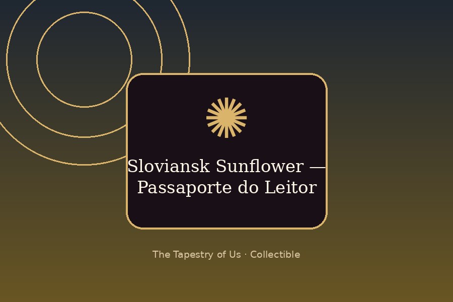 Sloviansk Sunflower — Reader Passport