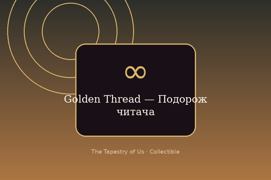 Golden Thread — Reader Journey