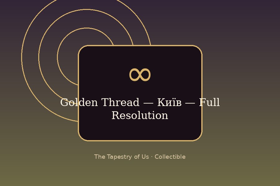 Golden Thread — Kyiv — Full Resolution