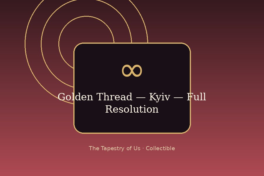 Golden Thread — Kyiv — Full Resolution