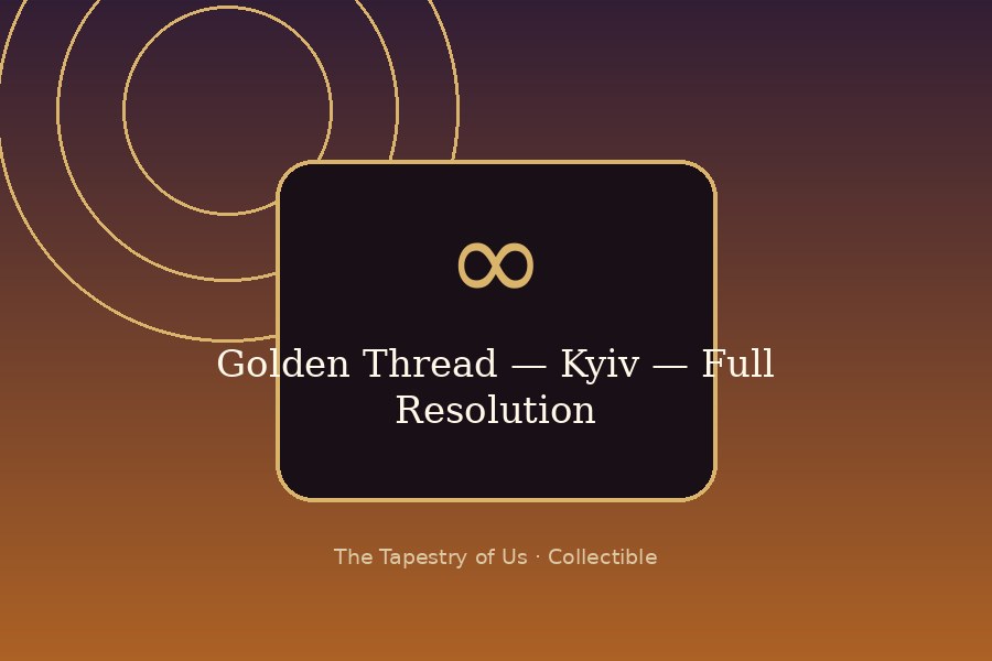 Golden Thread — Kyiv — Full Resolution
