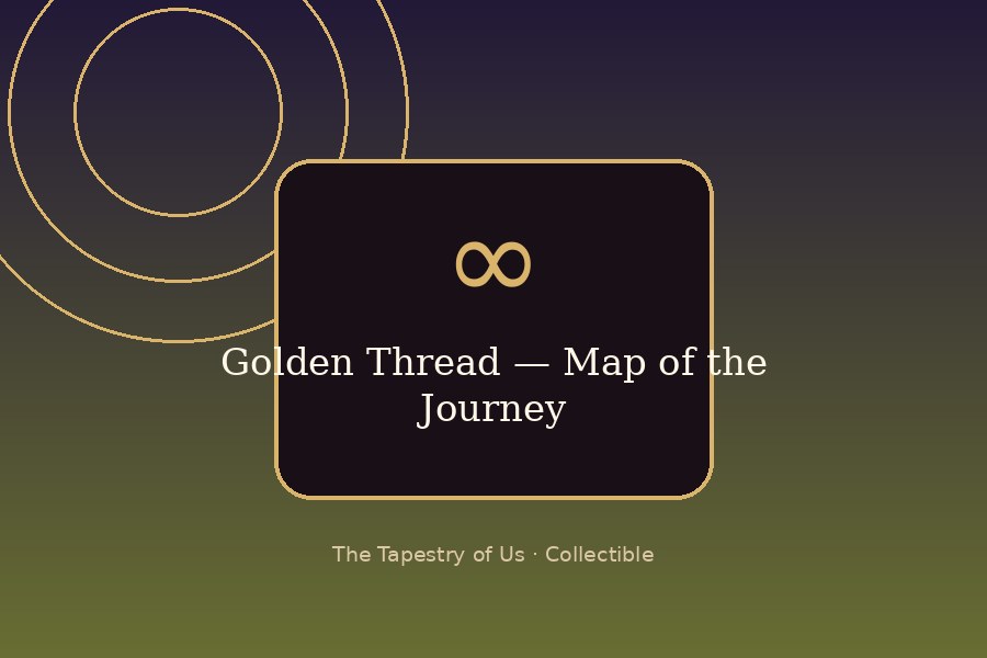 Golden Thread — Map of the Journey