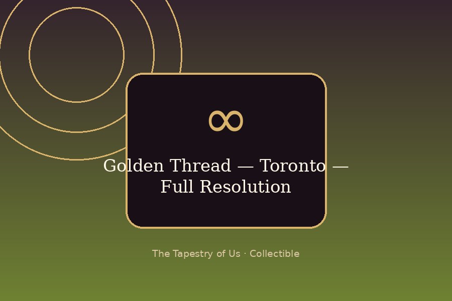 Golden Thread — Toronto — Full Resolution