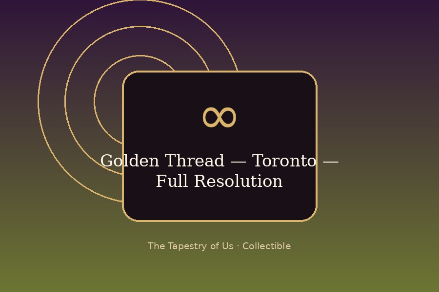 Golden Thread — Toronto — Full Resolution