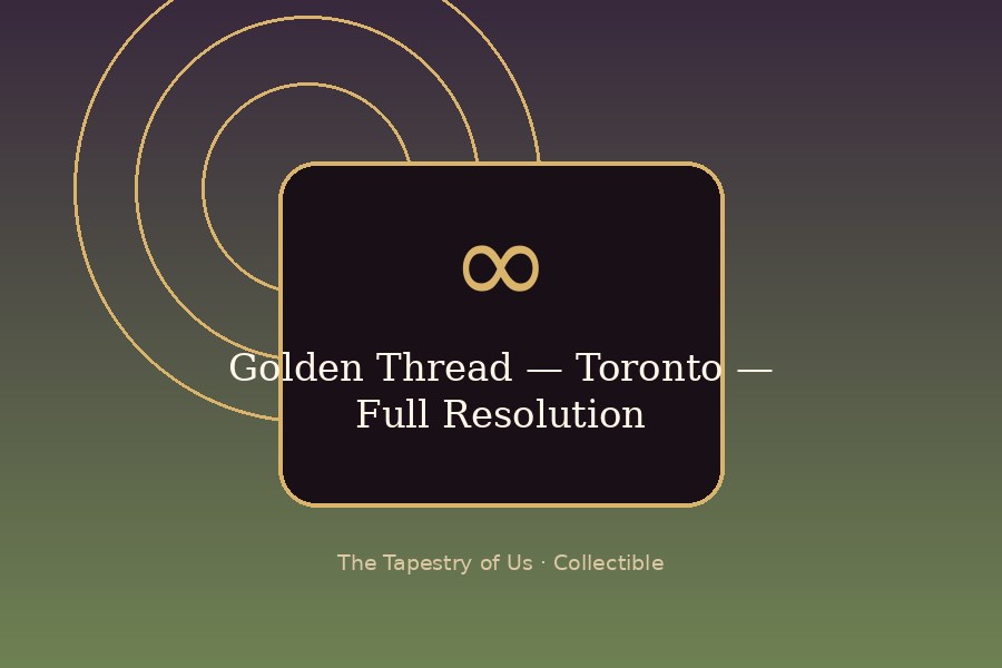 Golden Thread — Toronto — Full Resolution