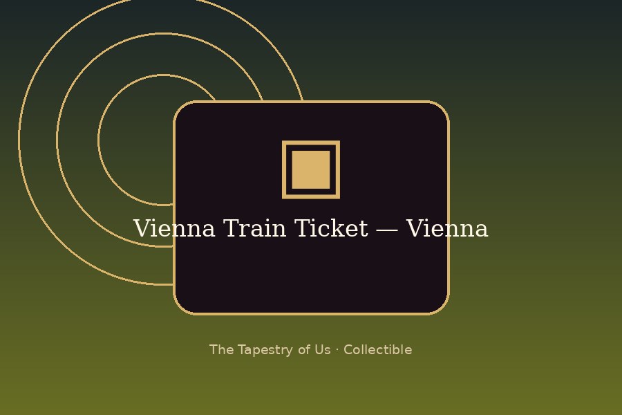 Vienna Train Ticket — Vienna