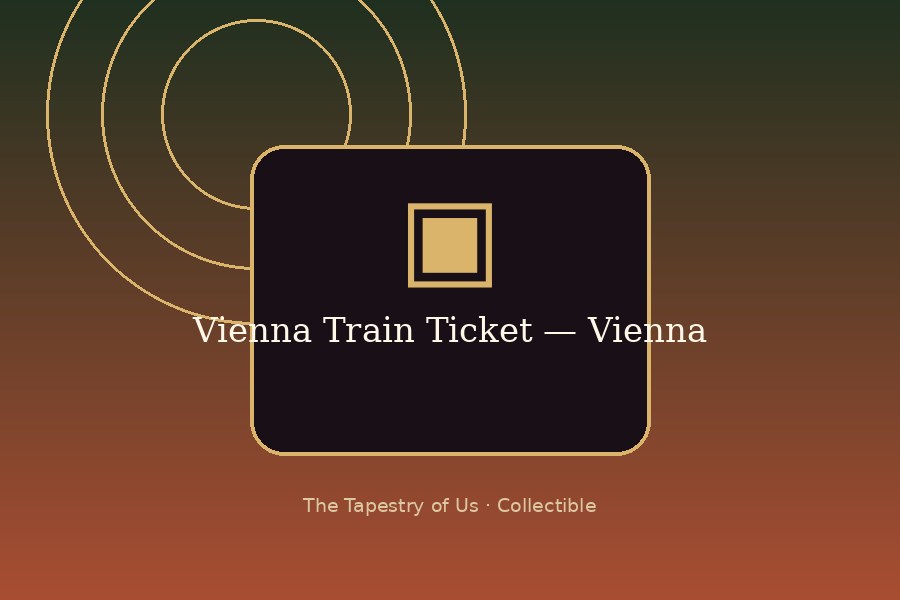 Vienna Train Ticket — Vienna