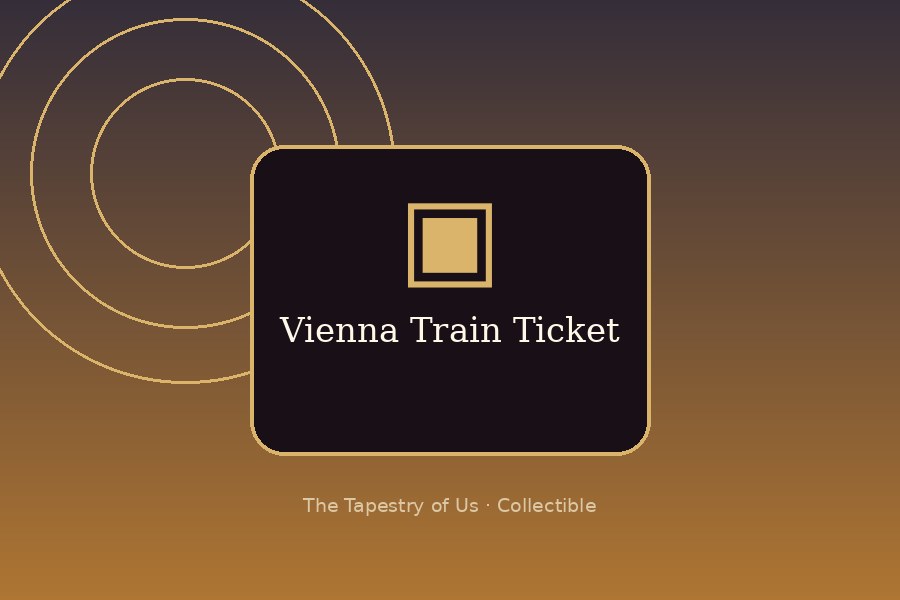 Vienna Train Ticket