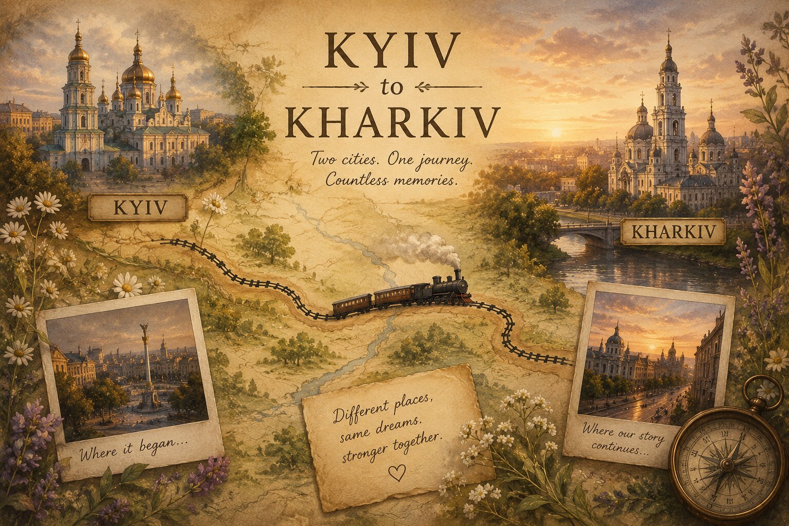 Kyiv to Kharkiv