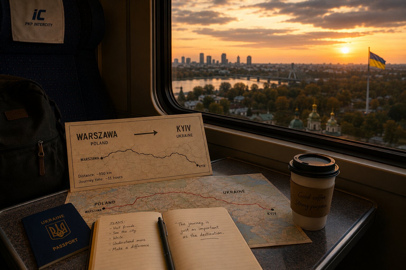 Warsaw to Kyiv